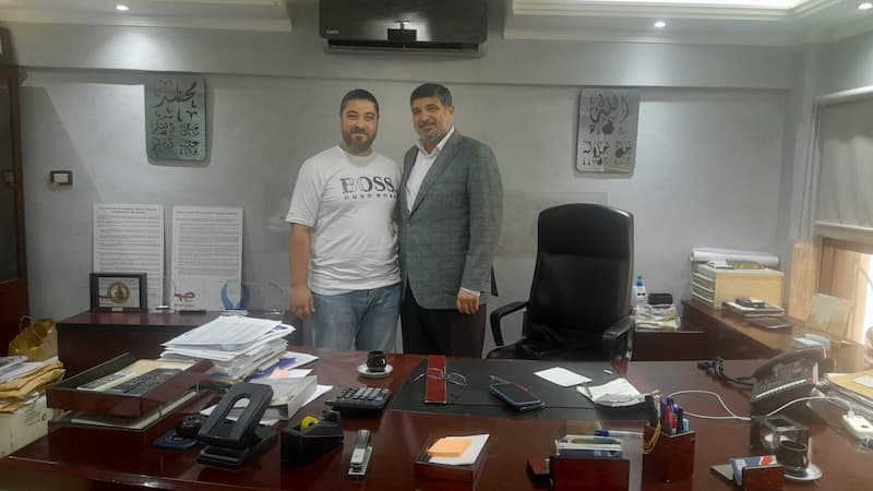 توقيع عقد شراكة بين السيدين فادي كيلاني وغانم فاعور توقيع عقد شراكة بين السيدين فادي كيلاني وغانم فاعور