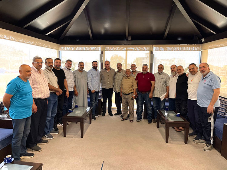 أبو مرعي يستقبل وفدًا من تجمّع أصحاب حملات الحج والعمرة الفلسطينية أبو مرعي يستقبل وفدًا من تجمّع أصحاب حملات الحج والعمرة الفلسطينية