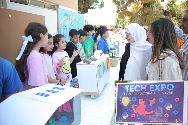 معرض التكنولوجيا "TECH EXPO" في ثانوية رفيق الحريري: الشباب يبتكرون المستقبل معرض التكنولوجيا "TECH EXPO" في ثانوية رفيق الحريري: الشباب يبتكرون المستقبل