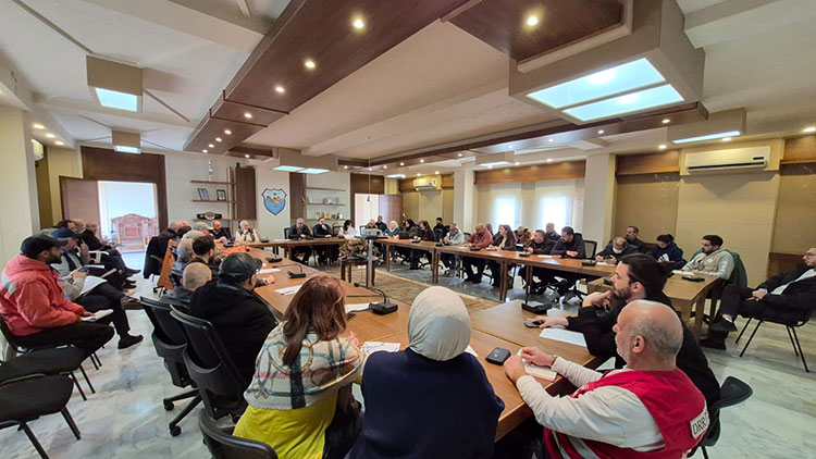 بلدية صيدا تعقد اجتماعاً تنسيقياً موسعاً مع الجمعيات الأهلية لتقييم المرحلة الأولى من خطة الطوارئ بلدية صيدا تعقد اجتماعاً تنسيقياً موسعاً مع الجمعيات الأهلية لتقييم المرحلة الأولى من خطة الطوارئ