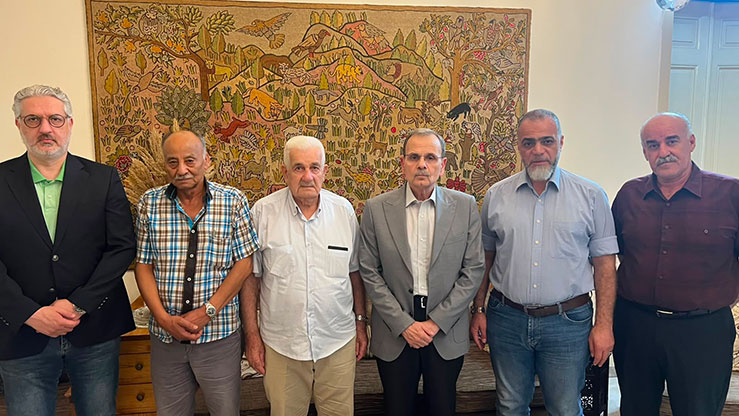 النائب البزري يلتقي وفد حركة فتح في لبنان ويؤكد أهمية الوحدة الوطنية الفلسطينية النائب البزري يلتقي وفد حركة فتح في لبنان ويؤكد أهمية الوحدة الوطنية الفلسطينية